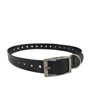 Dog collar, size XL, black